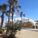 Renove 2 Chambres, Grande Terrasse S-o, Parking Prive Et Piscine Chauffee شقة بالم مار