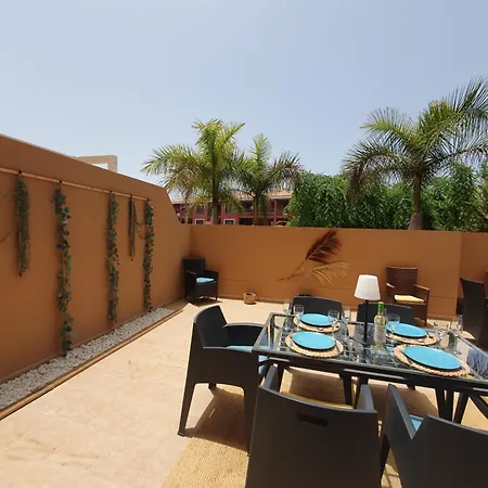 Renove 2 Chambres, Grande Terrasse S-o, Parking Prive Et Piscine Chauffee * Palm-mar
