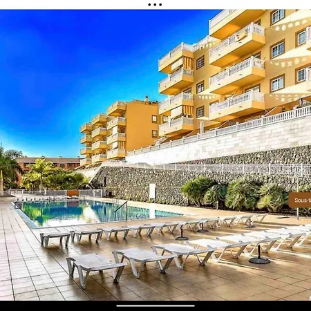 Apartament Renove 2 Chambres, Grande Terrasse S-o, Parking Prive Et Piscine Chauffee Palm-mar